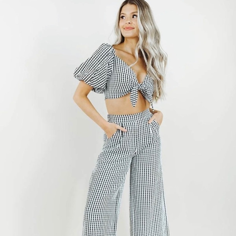 Gingham set
